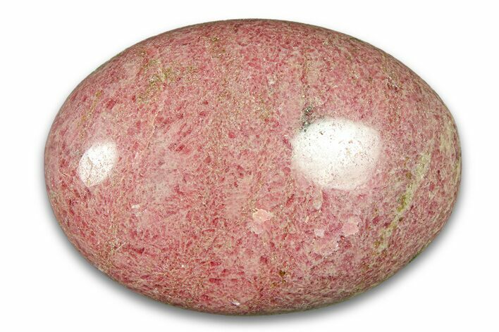 Polished Rhodonite Palm Stone - Madagascar #290809